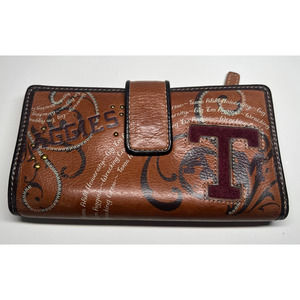 Texas A&M Aggies Fossil Wallet for Women - EUC